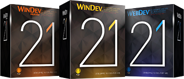 WINDEV, WEBDEV et WINDEV Mobile 21 disponibles (PV) !